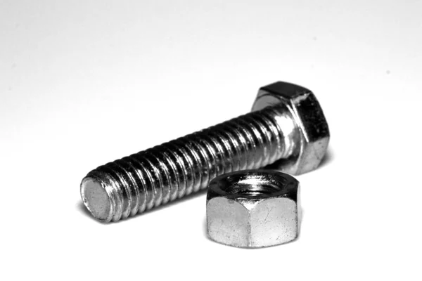 Bolt and nut — Stock Photo, Image