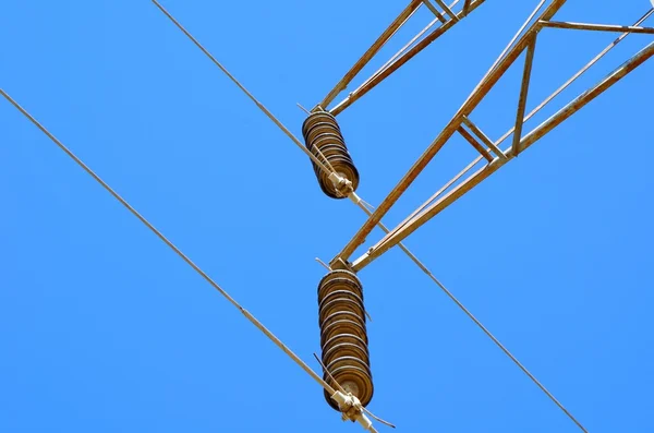 電力線のフラグメント — ストック写真