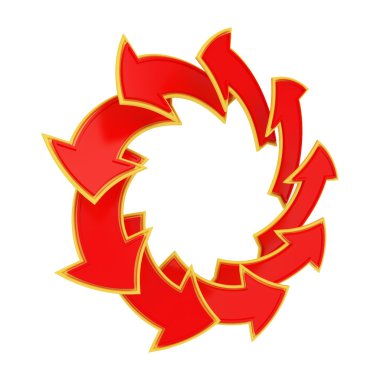 oklar beyaz zemin üzerine yapılan çerçeve