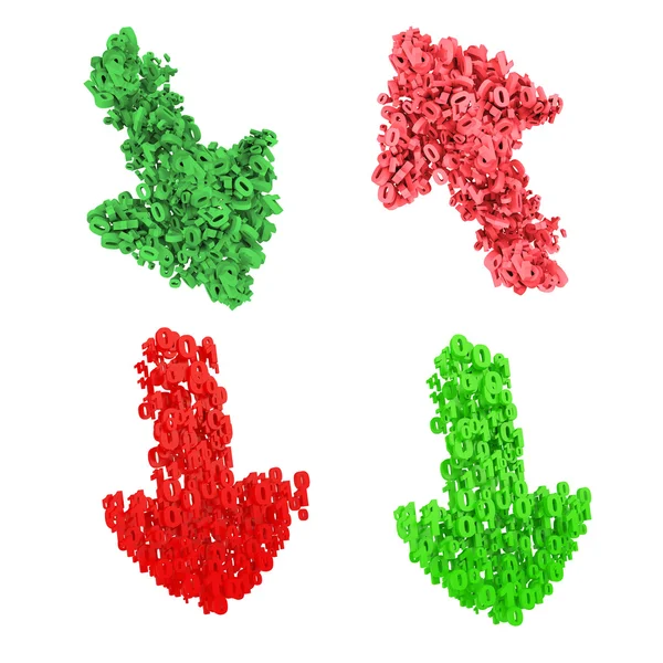 upload ve download numaraları ISO--dan yapılan okları transfer sembolü