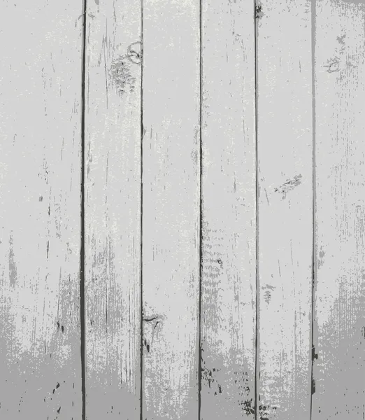 Tablones de madera pintados gris — Vector de stock