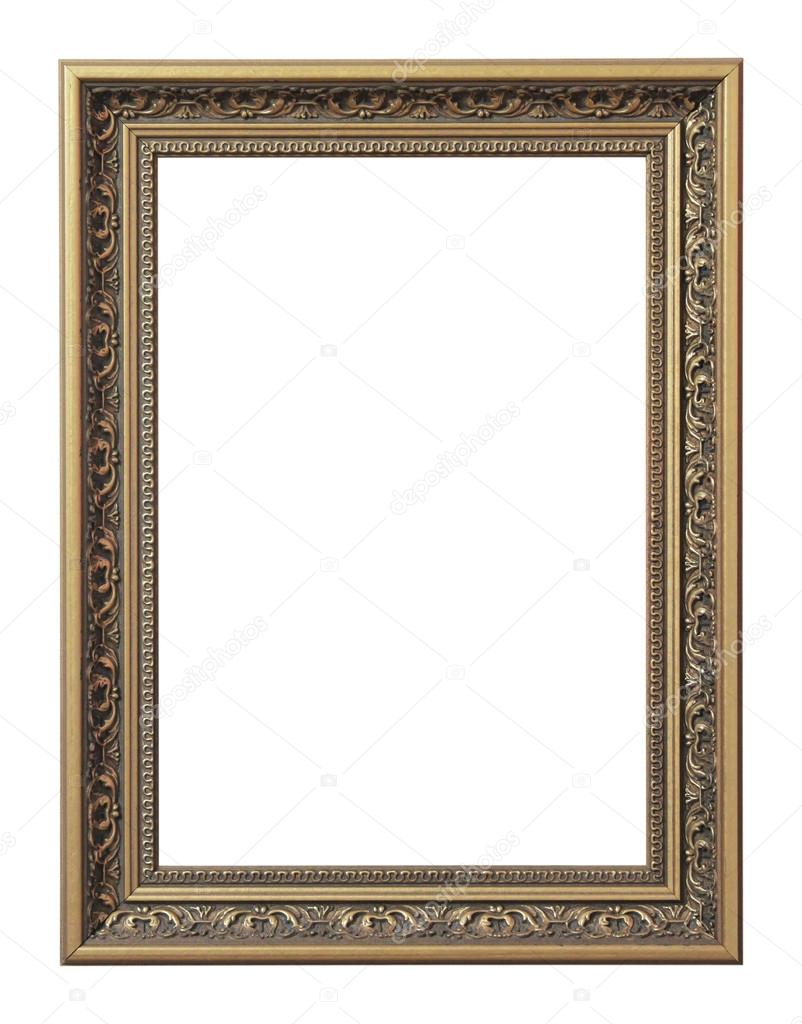 Picture photo frame to put your own pictures in (isolated with c