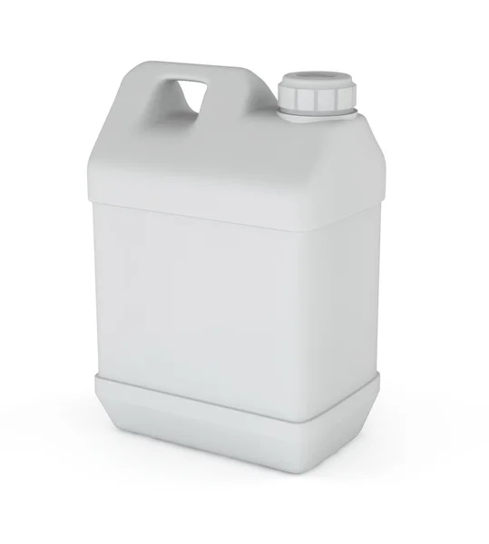 Jerrycan isolado em um fundo branco — Fotografia de Stock