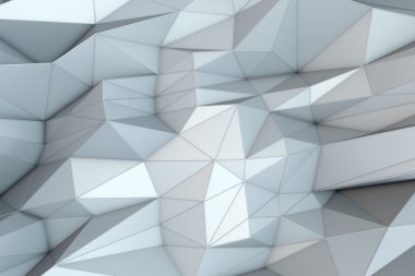 üçgen kristal arka plan