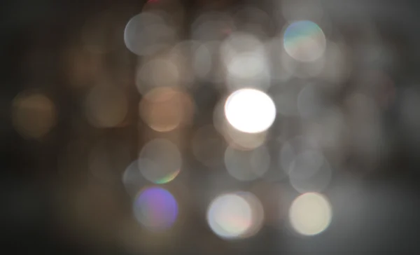 Bulanık yuvarlak bokeh ışıklar arka plan — Stok fotoğraf