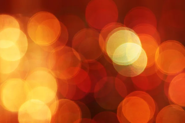 Abstract blurred circular bokeh lights background — Stock Photo, Image