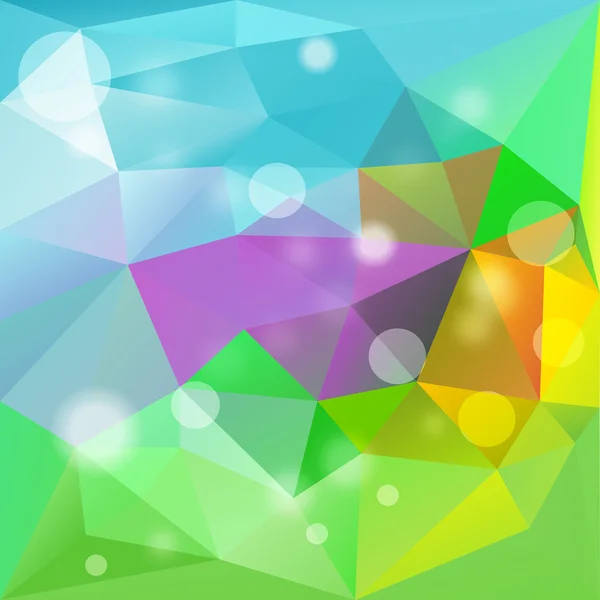 Resumen Triángulo colorido Fondo poligonal — Vector de stock