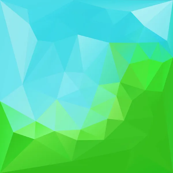 Fondo de triángulo abstracto verde natural — Vector de stock