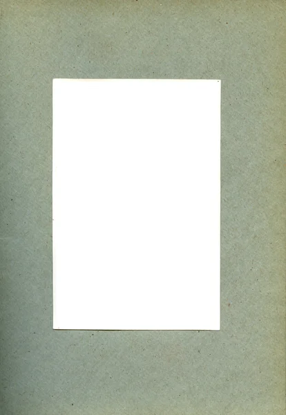 Stara strona albumu z ramki — Zdjęcie stockowe
