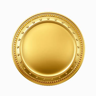 Gold coin clipart