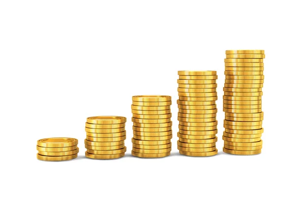 Gold coins — Stock Photo, Image