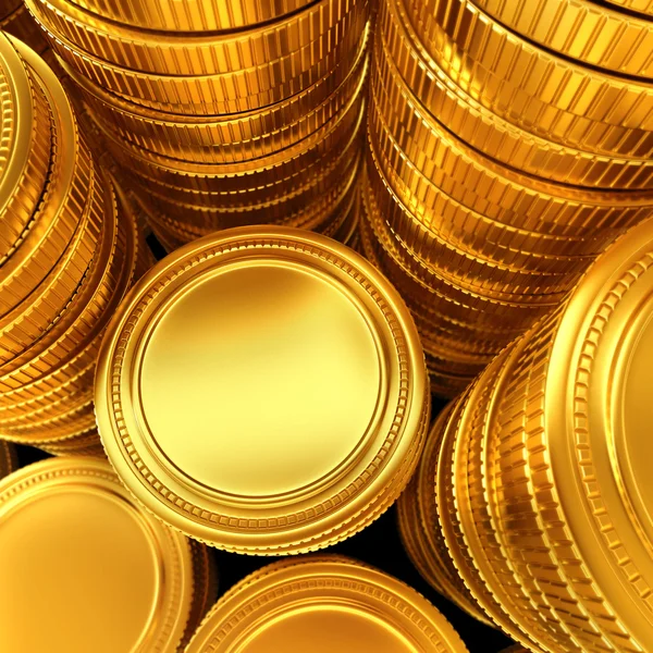 Gouden munten — Stockfoto