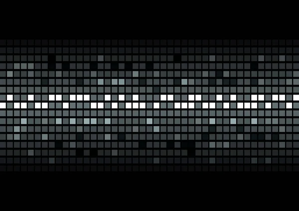 Pixel abstrato fundo vetor escuro — Vetor de Stock