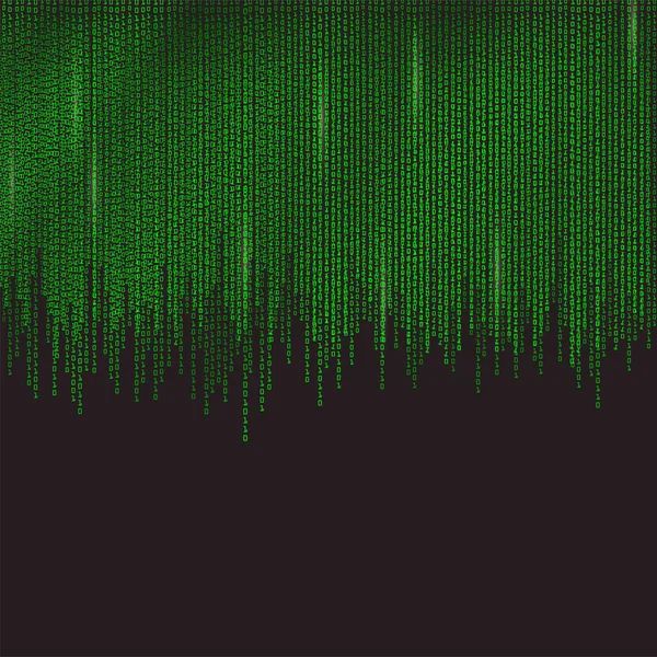 バイナリコードベクトル図の背景 — ストックベクタ