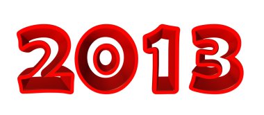 Yeni yıl 2013, 3d metin