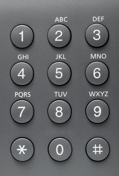 Botões telefónicos — Fotografia de Stock