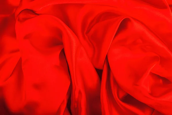Fond de soie rouge — Photo