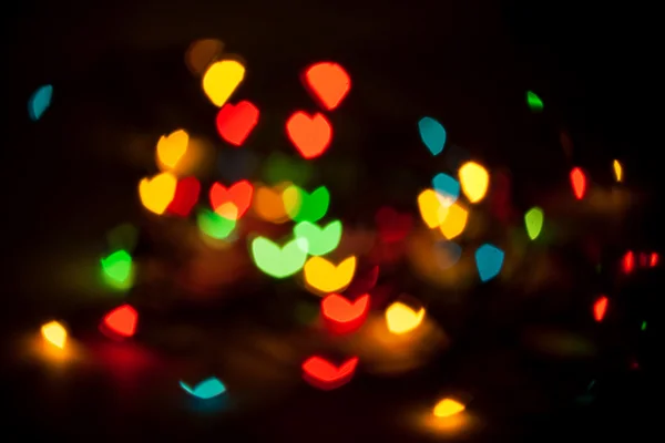 Defocused abstract lights background Stock Photo