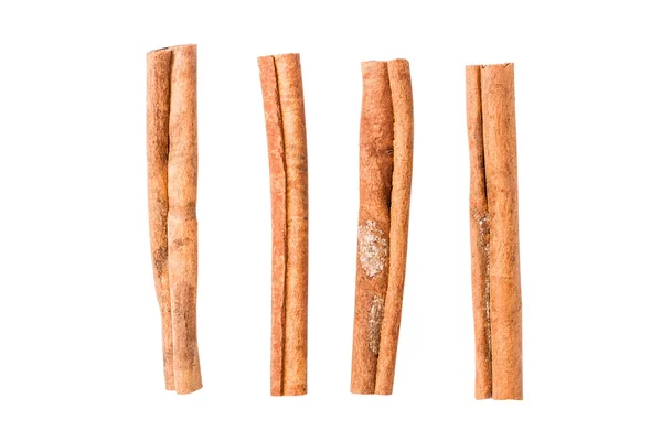 Cinnamon sticks isolated on white background — Stock Photo, Image