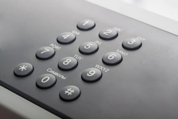 Телефонные кнопки — стоковое фото