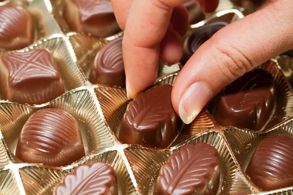 Chocolate sweets — Stock Photo, Image