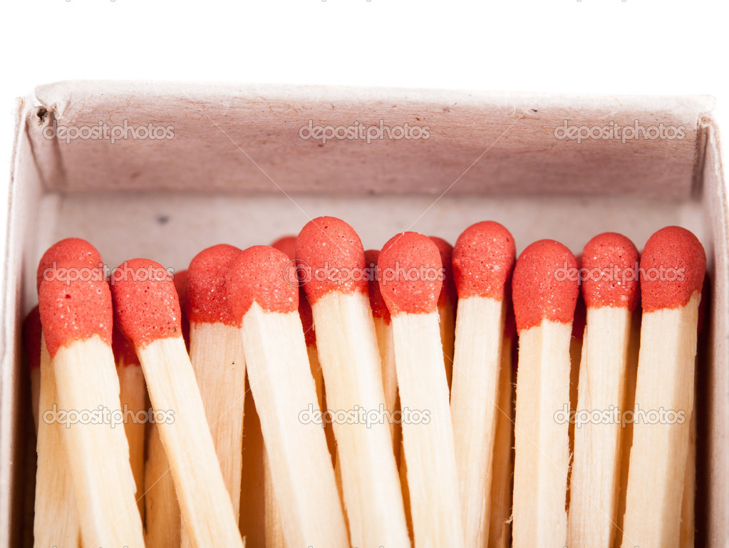 Close-up of a red matches