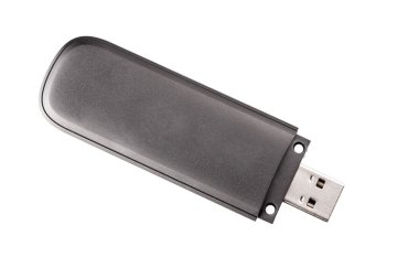 siyah usb flash sürücü