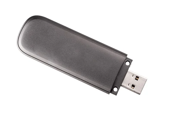 Black usb flash drive — Stock Photo, Image