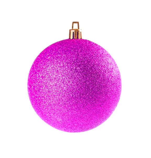 Pink christmas ball — Stock Photo, Image