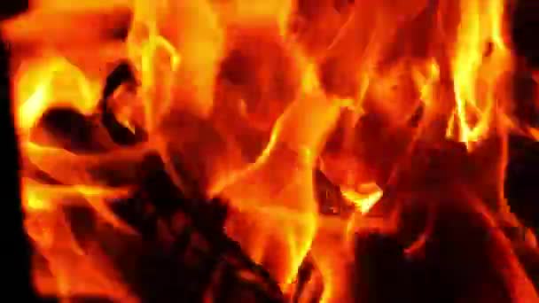 Textura de fuego — Vídeo de stock