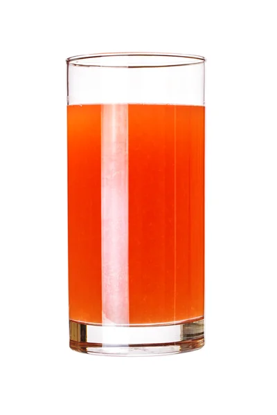 Glass of pink grapefruit juice — Stock Photo, Image