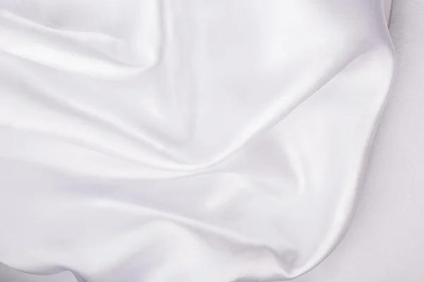 White silk fabric — Stock Photo, Image