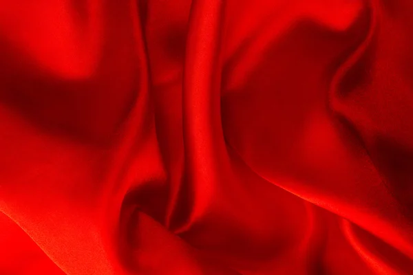 Rood zijden weefsel — Stockfoto
