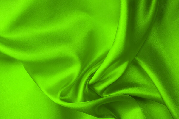 Gren silk fabric