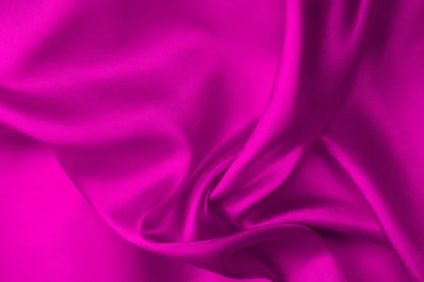 Pink silk fabric — Stock Photo, Image