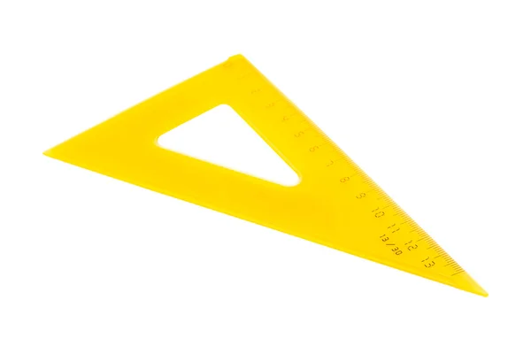 Yellow triangle — Stock Photo, Image