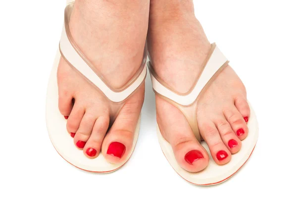 Female feet — Stock Photo, Image