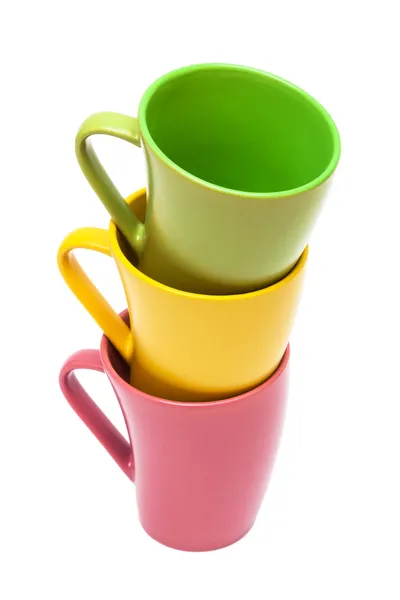 Tres tazas de café — Foto de Stock