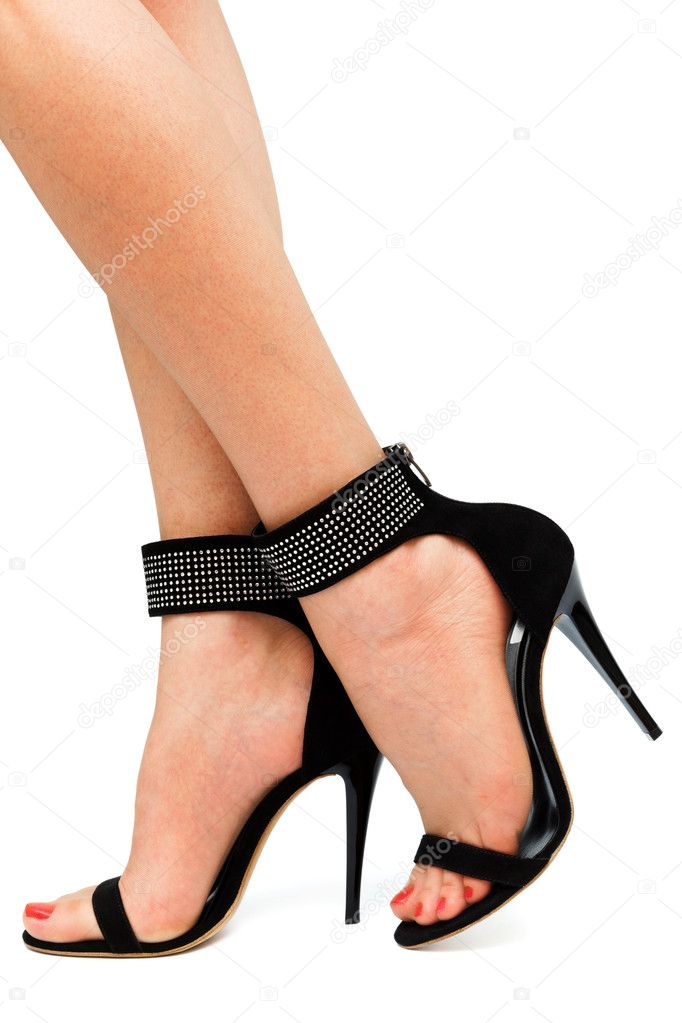 woman in high heels