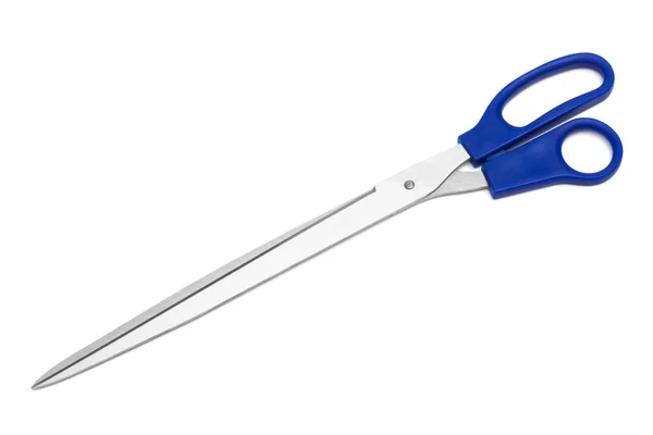 Modern metal scissors — Stock Photo, Image