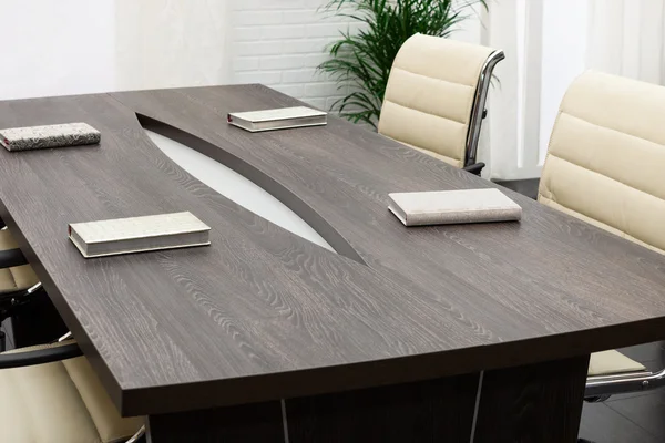 Modern conference table — Stock Photo, Image