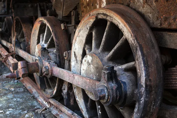 Rusty wheel — Stock Photo, Image