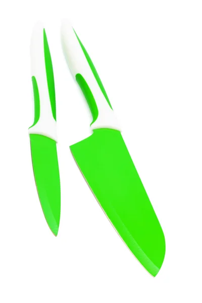 Knives green — Stock Photo, Image