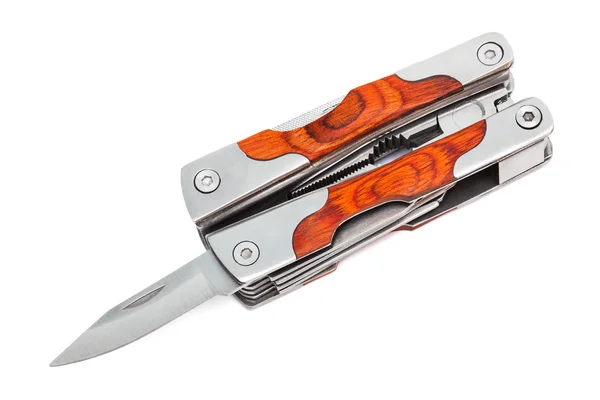 Новый нож с инструментами — стоковое фото
