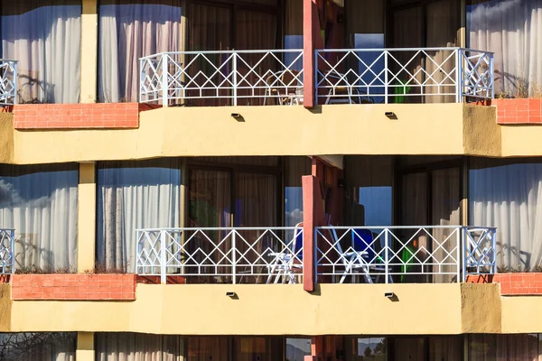 Hermosos balcones — Foto de Stock