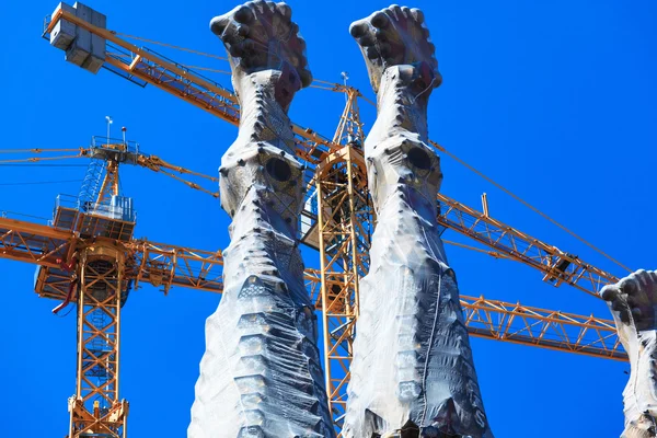 Costruzione a Barcellona — Foto Stock