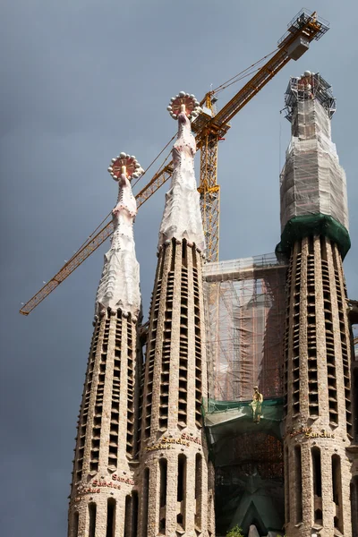 Construcción de la catedral — Foto de Stock