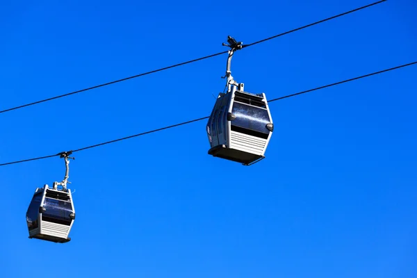 Bir teleferik — Stok fotoğraf