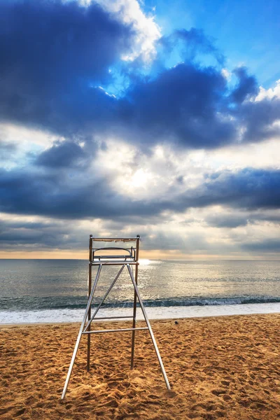 Una sedia da bagnino — Foto Stock