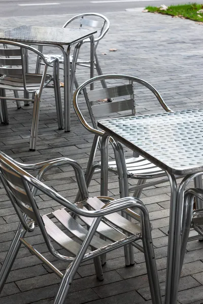 Un café en la calle — Foto de Stock